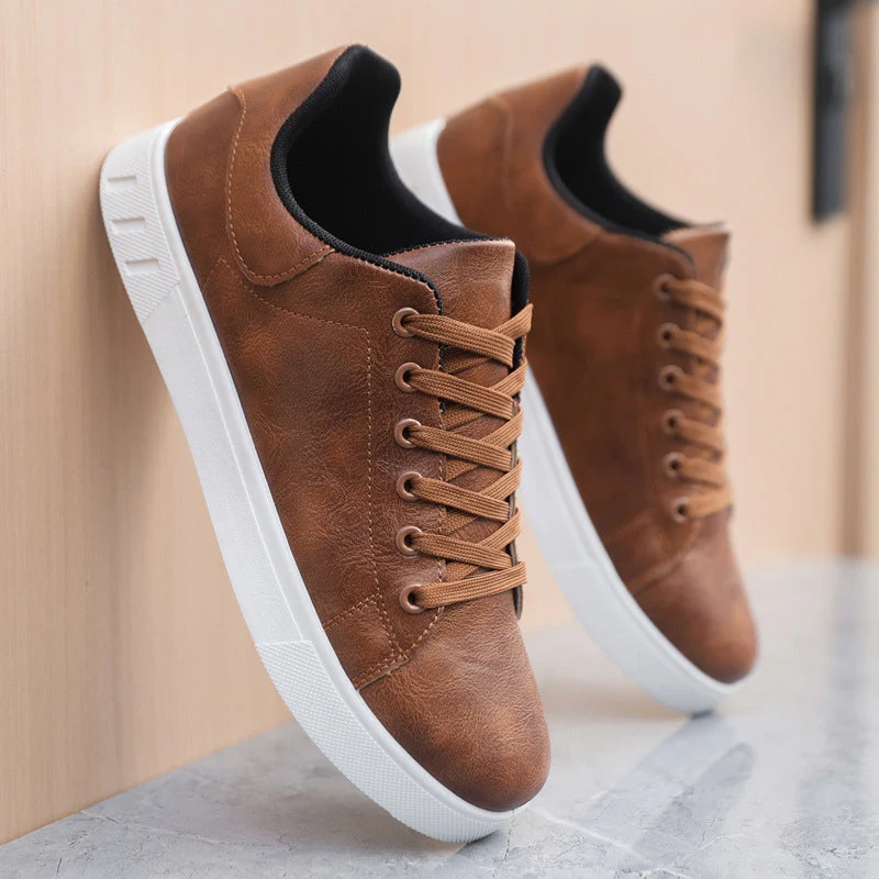 Heidi-Mode | Leder Sneaker Klassisch - Image 4