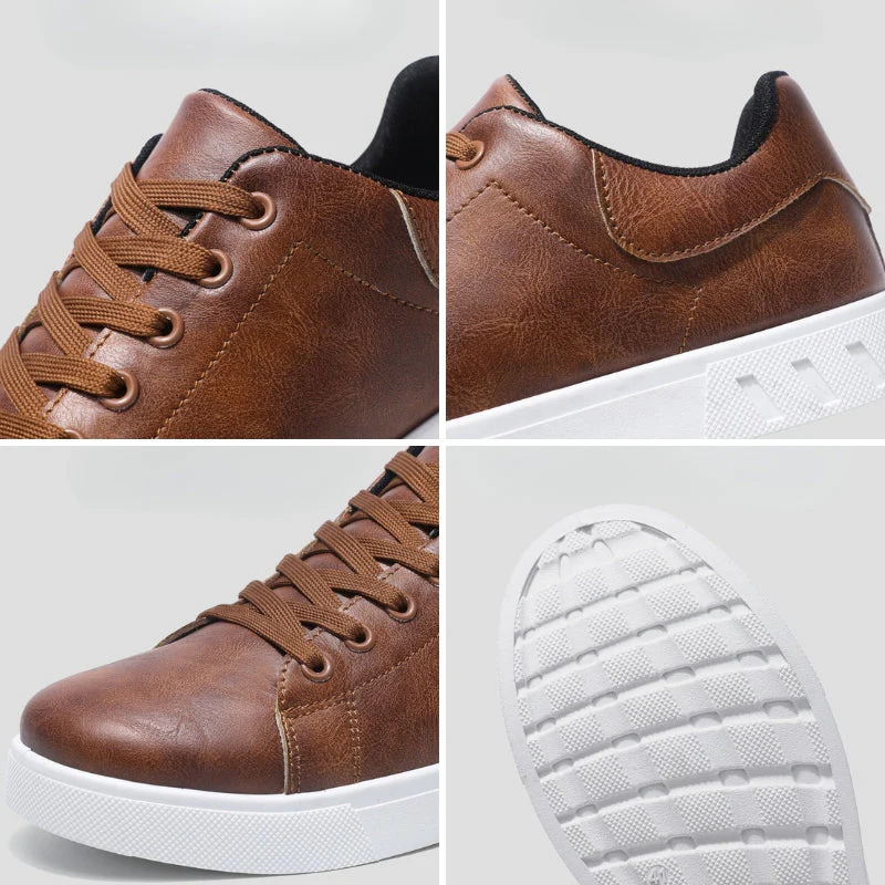 Heidi-Mode | Leder Sneaker Klassisch - Image 5