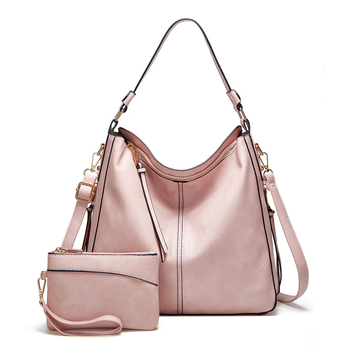 Heidi-Mode | Leder Tasche mit Großer Kapazität und Seitenfächern - Image 14