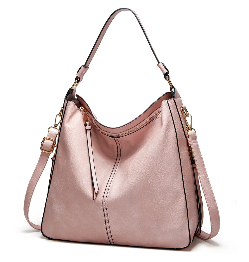 Heidi-Mode | Leder Tasche mit Großer Kapazität und Seitenfächern - Image 6