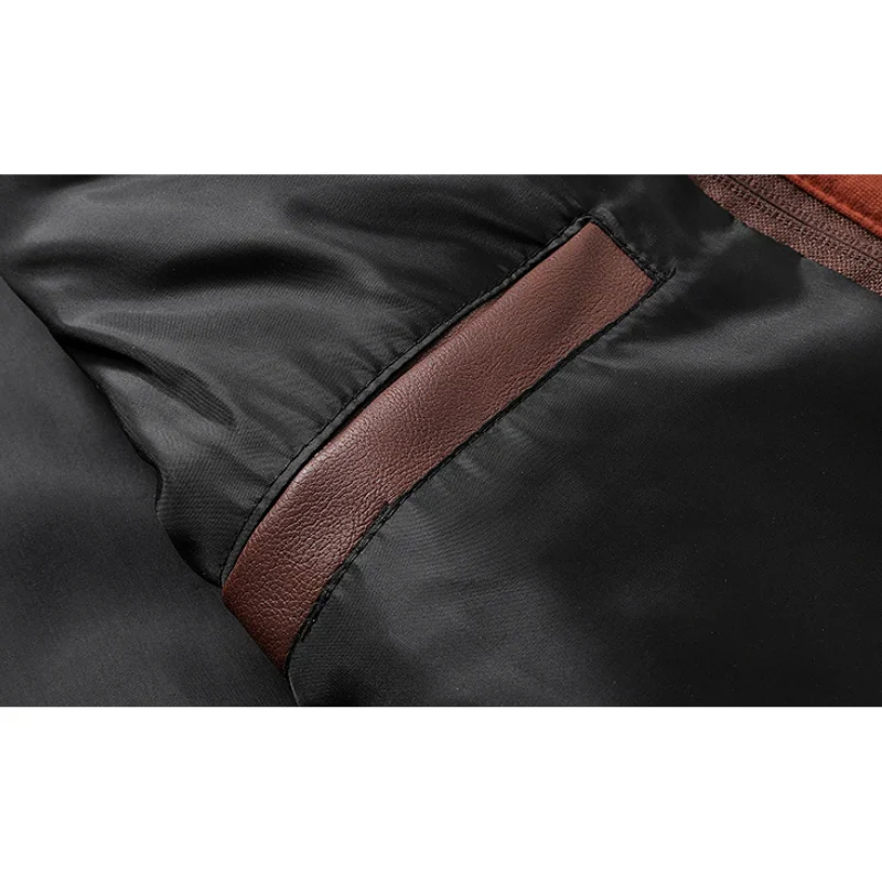 Heidi-Mode | Lederjacke Herren mit Reißverschluss, Klassische Jacke Aus Echtleder - Image 11