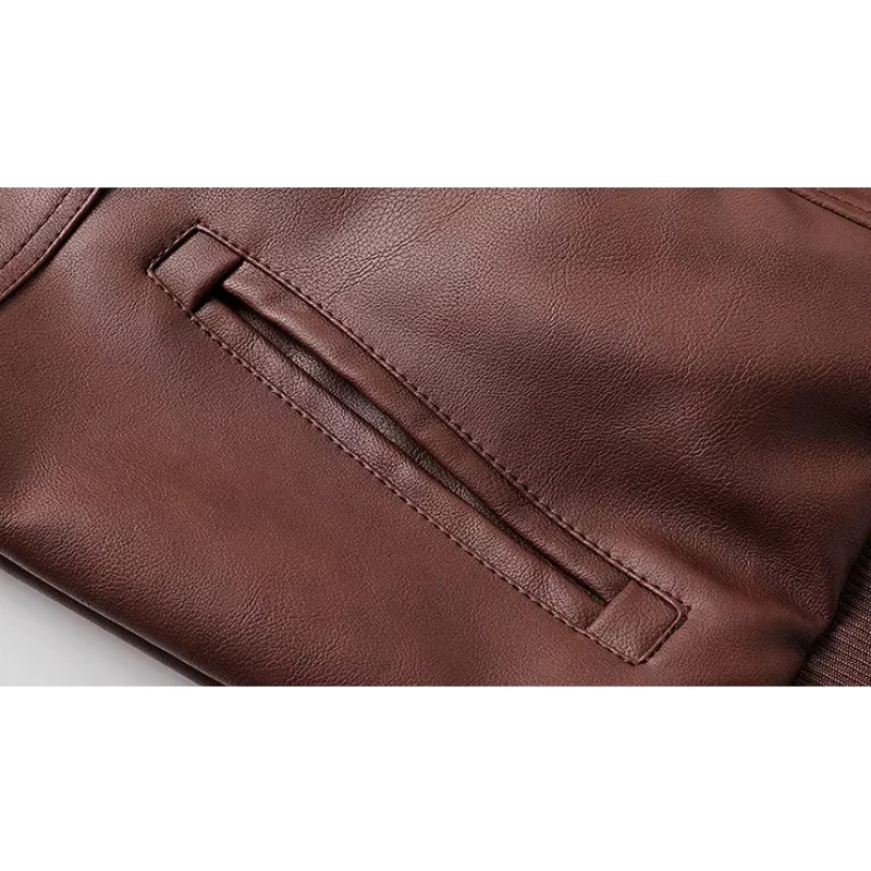 Heidi-Mode | Lederjacke Herren mit Reißverschluss, Klassische Jacke Aus Echtleder - Image 9