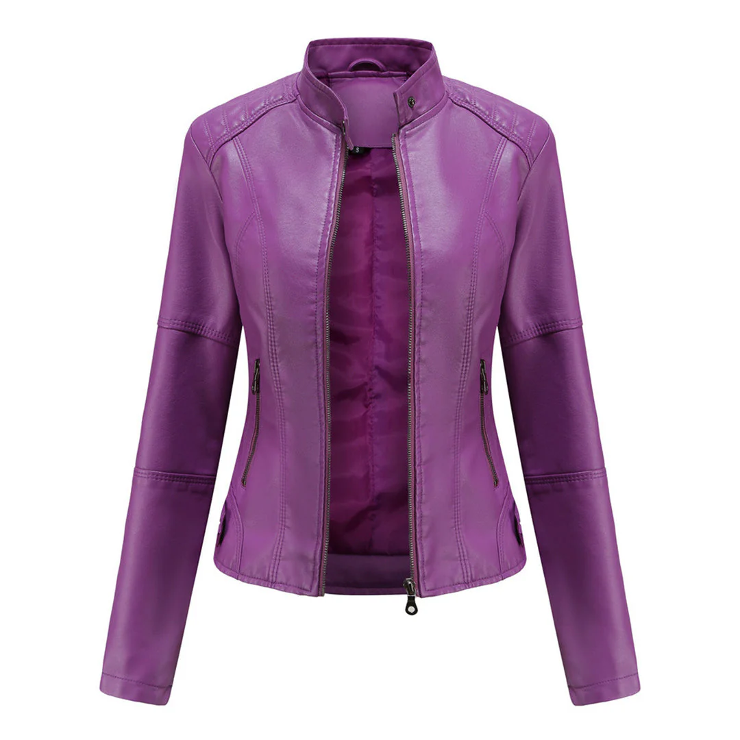 Heidi-Mode | Zeitlose Lederjacke für Frauen - Image 7