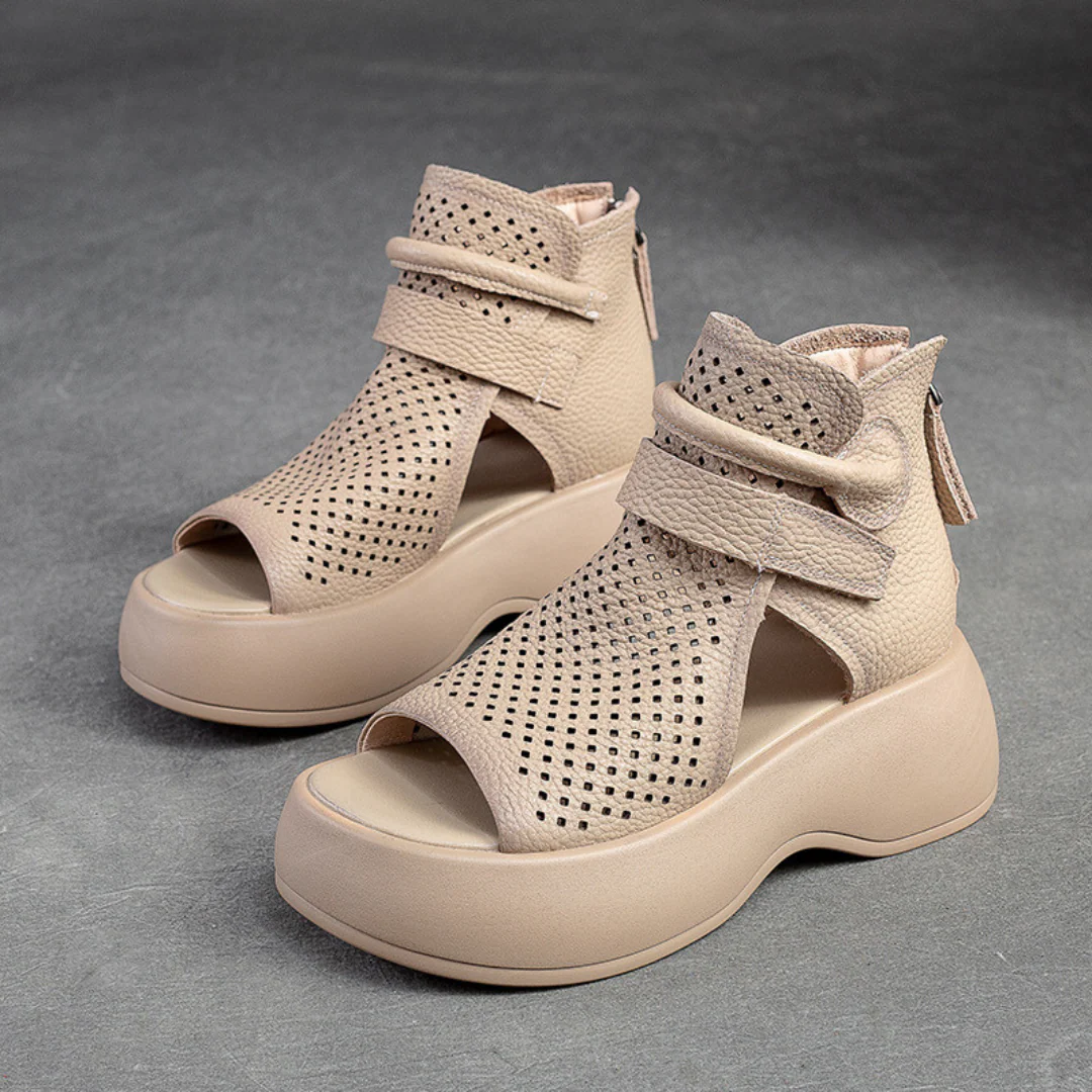 Heidi-Mode | Ledersandalen für Orthopädische Bedürfnisse - Image 10