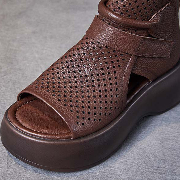 Heidi-Mode | Ledersandalen für Orthopädische Bedürfnisse - Image 2