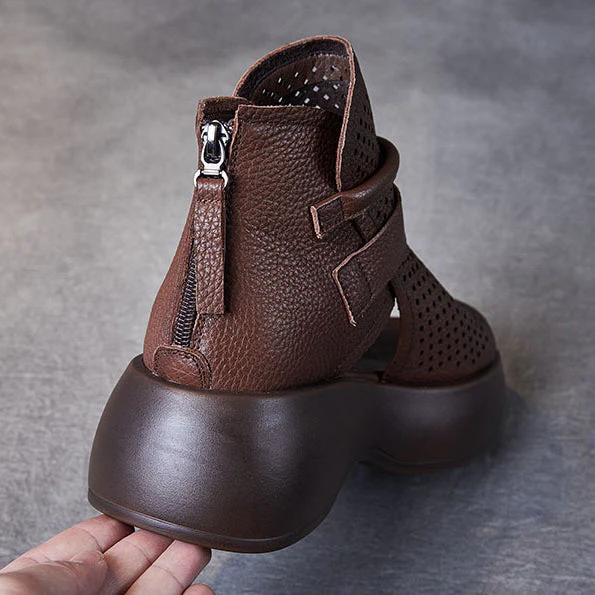 Heidi-Mode | Ledersandalen für Orthopädische Bedürfnisse - Image 4
