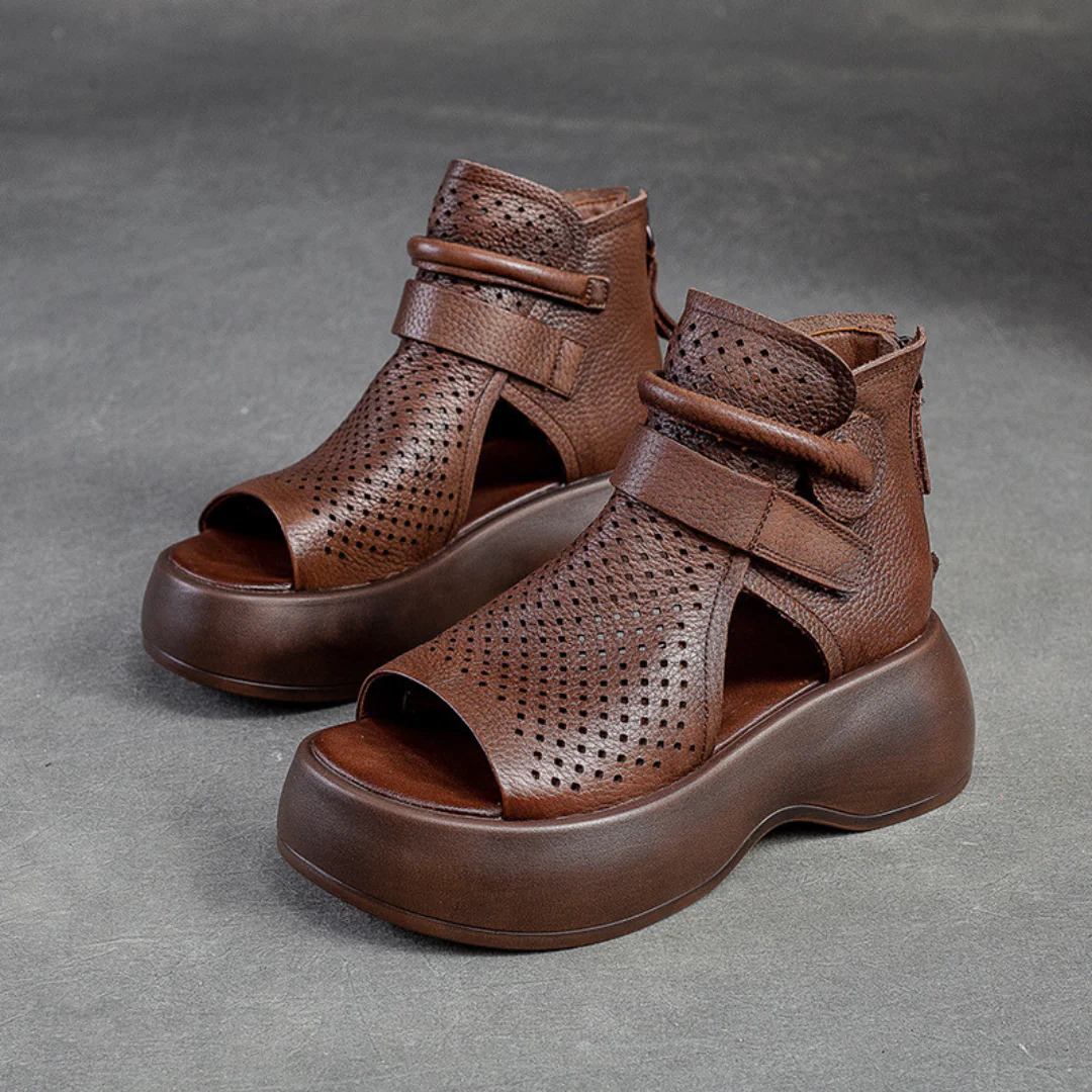 Heidi-Mode | Ledersandalen für Orthopädische Bedürfnisse - Image 8