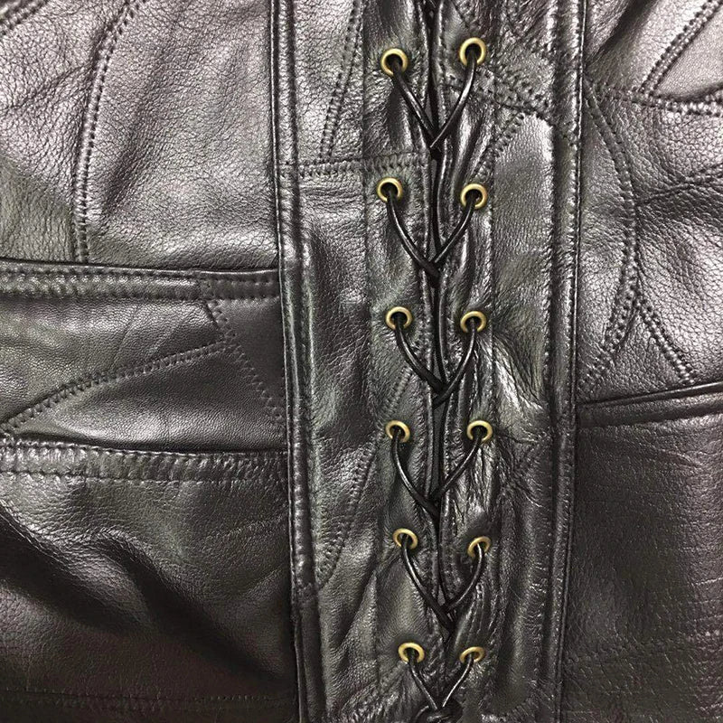 Heidi-Mode | Lederweste Im Weinlese Stil für Herren - Image 6