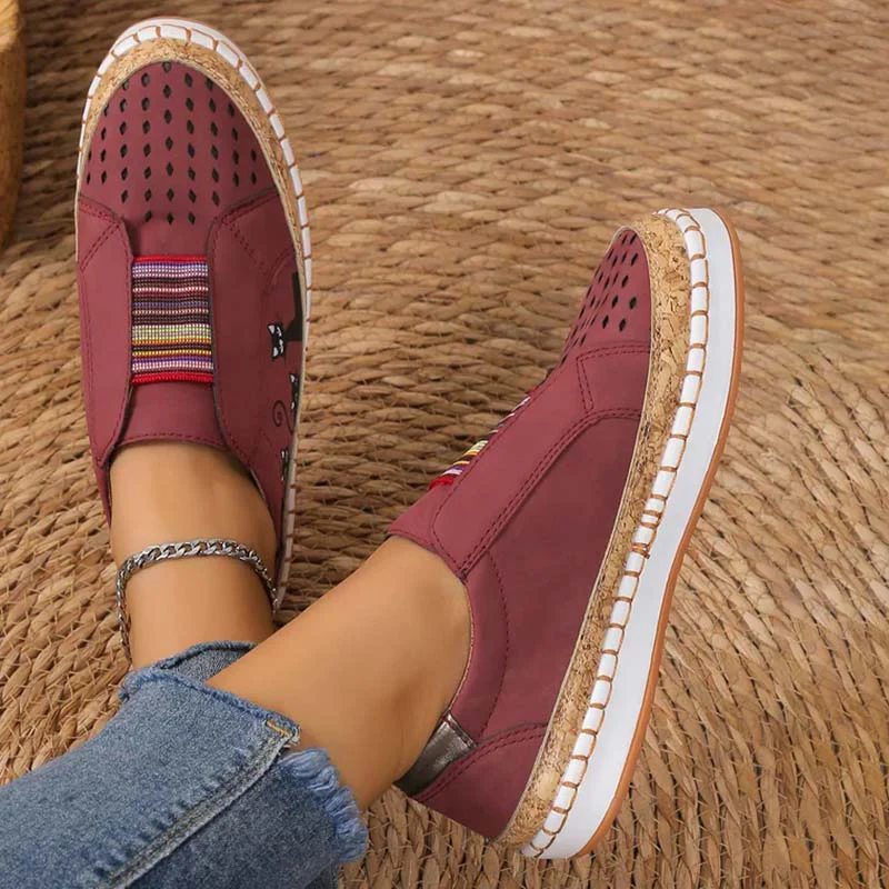 Heidi-Mode | Lässige Katzenmuster Schuhe - Image 18