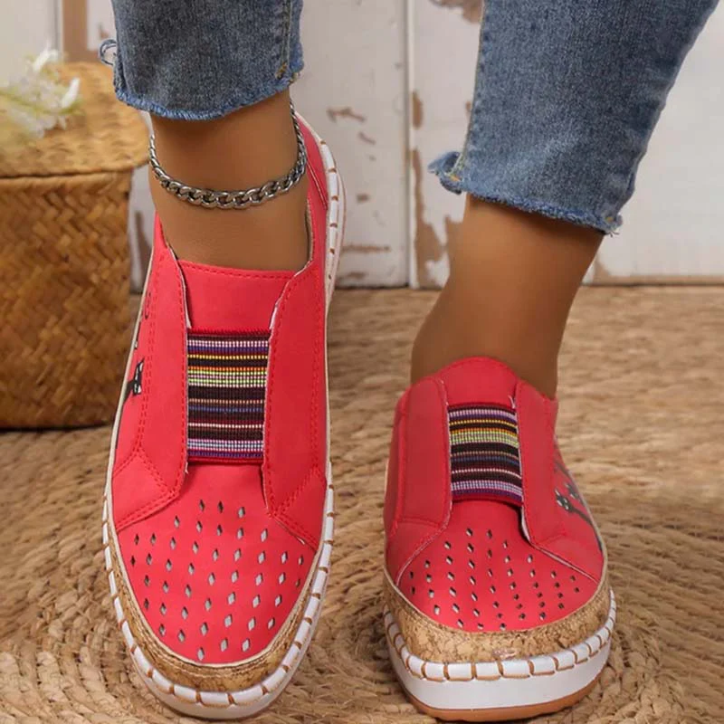 Heidi-Mode | Lässige Katzenmuster Schuhe - Image 20