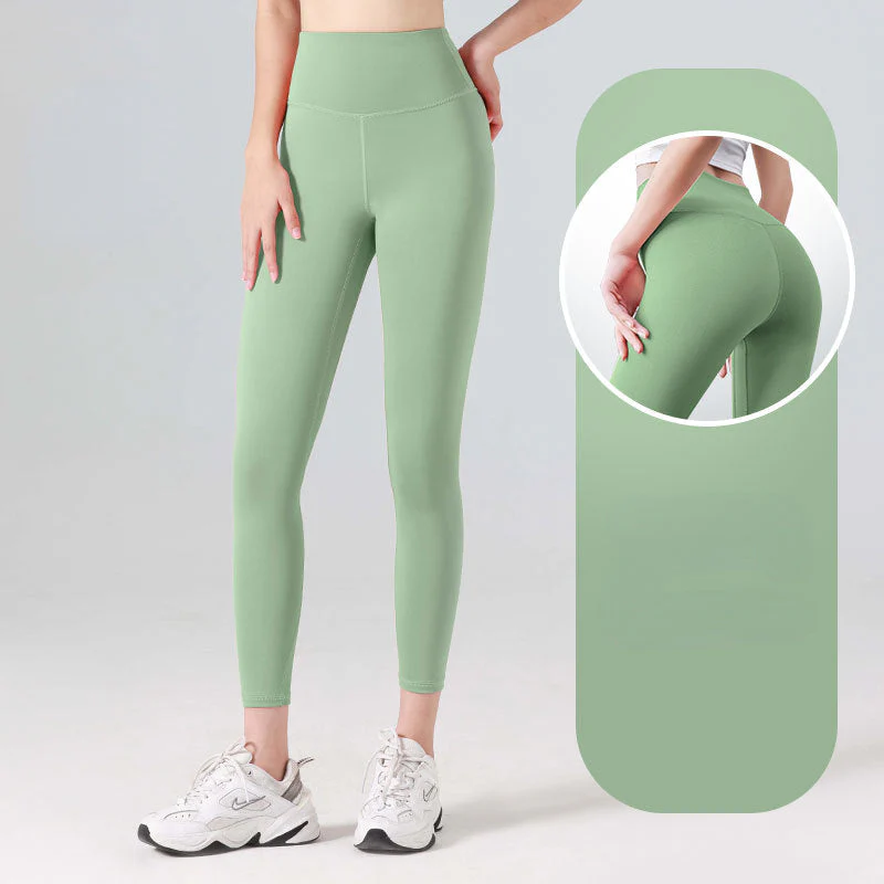 Heidi-Mode | Legging High Waist Yoga Sport Leggings mit Anti-Schweiß-Material für Frauen - Image 10