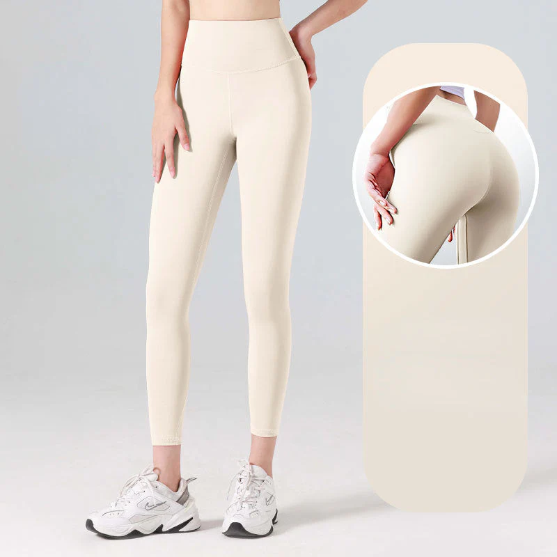 Heidi-Mode | Legging High Waist Yoga Sport Leggings mit Anti-Schweiß-Material für Frauen - Image 3