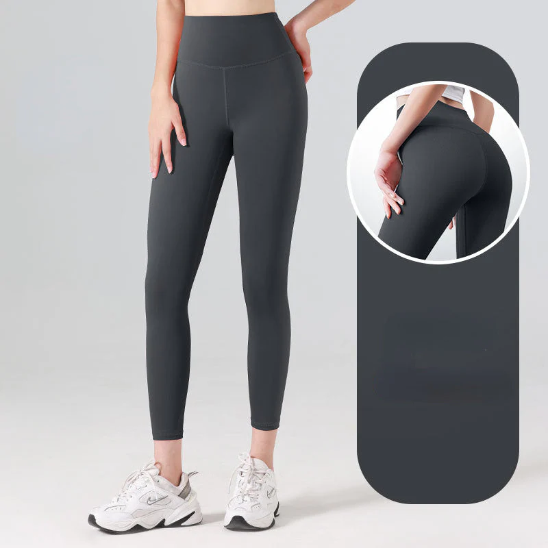 Heidi-Mode | Legging High Waist Yoga Sport Leggings mit Anti-Schweiß-Material für Frauen - Image 4