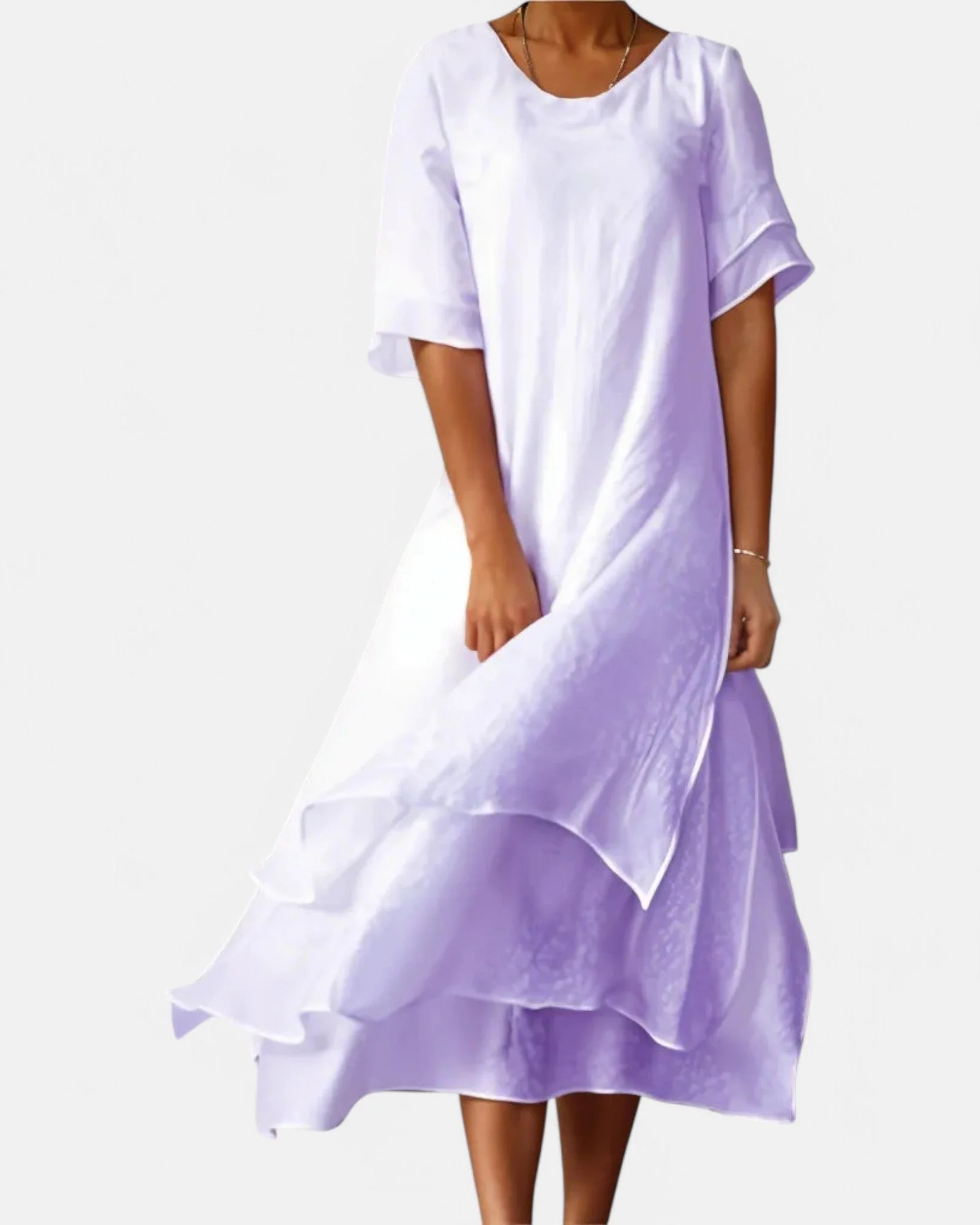 Heidi-Mode | Leichtes Sommerkleid Aus Baumwolle für Elegante Auftritte - Image 5