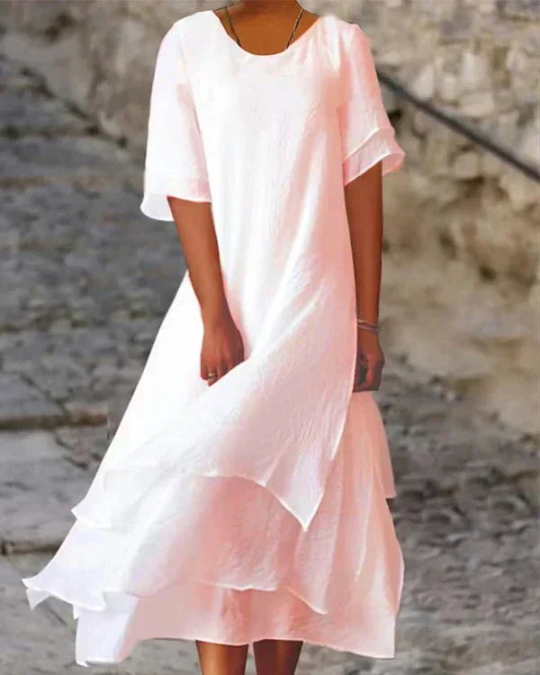 Heidi-Mode | Leichtes Sommerkleid Aus Baumwolle für Elegante Auftritte - Image 8