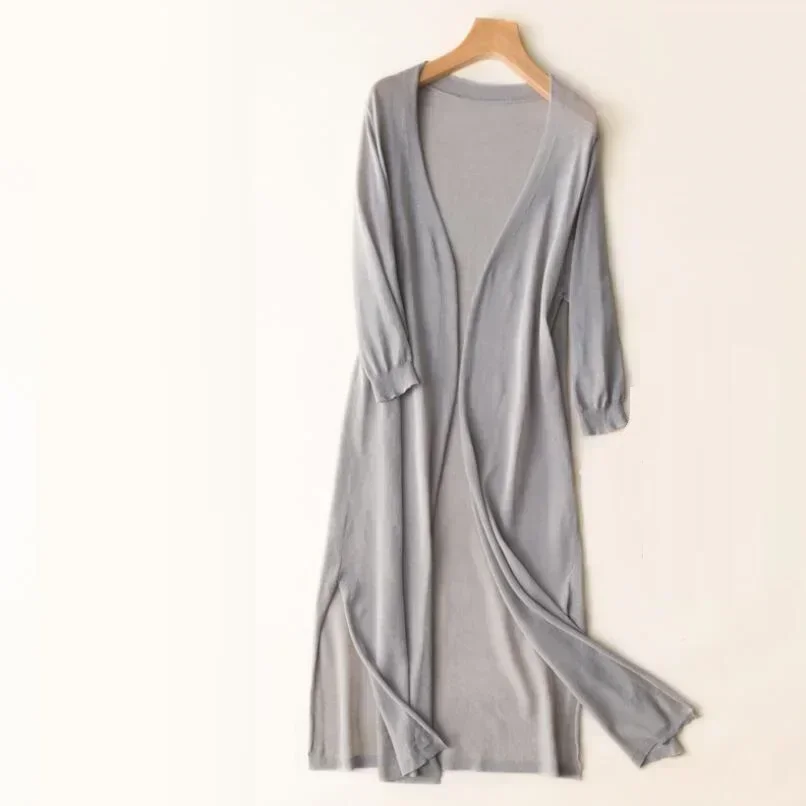 Heidi-Mode | Leichter Langer Cardigan