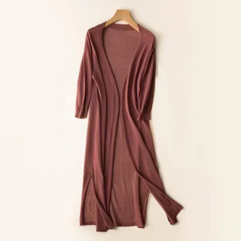 Heidi-Mode | Leichter Langer Cardigan - Image 6