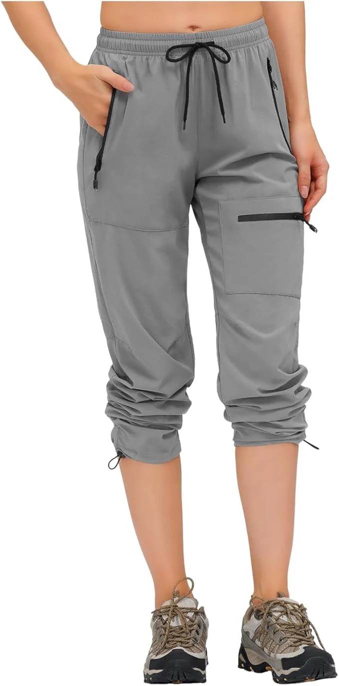 Heidi-Mode | Leichte, Schnell-Trocknende Cargo Wanderhosen für Frauen - Image 2