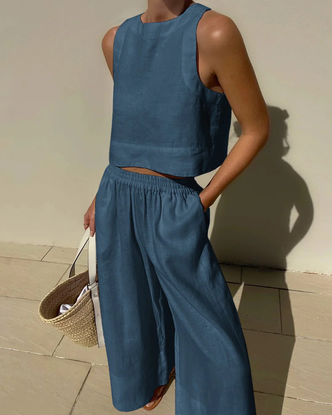 Heidi-Mode | Leinen Zweiteiliges Sommerset Damen - Image 9
