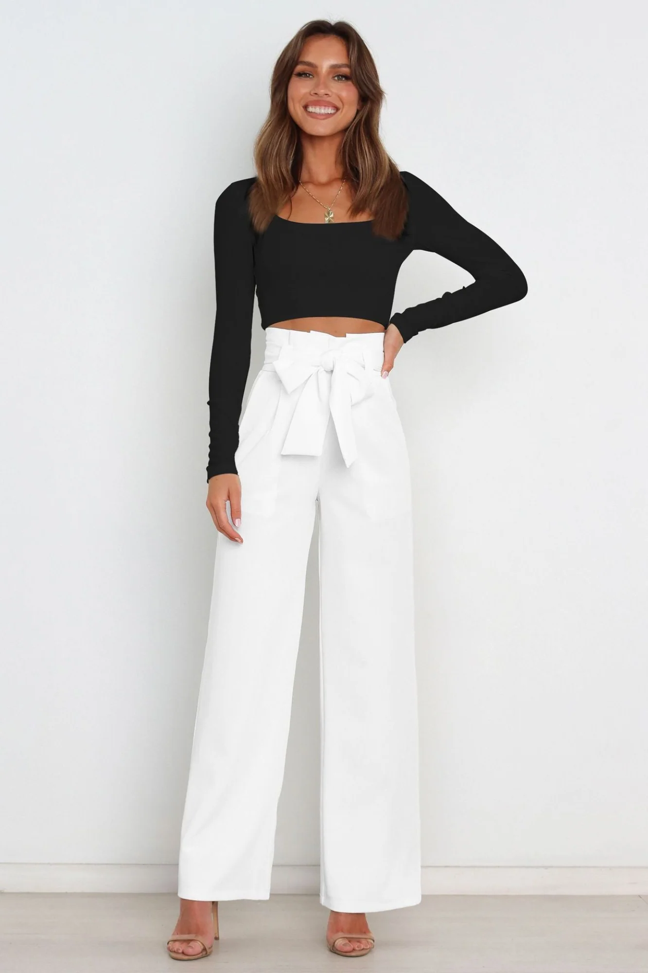 Heidi-Mode | Leinenhose für Frauen Lang - Image 27