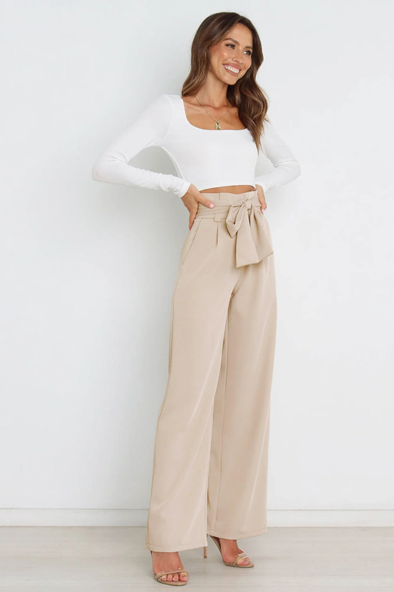 Heidi-Mode | Leinenhose für Frauen Lang - Image 3