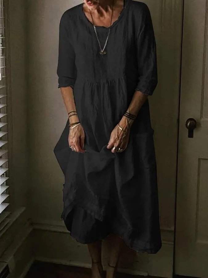 Heidi-Mode | Leinenkleid für Frauen - Image 2