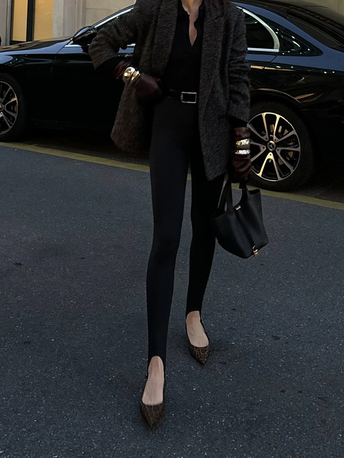 Heidi-Mode | Leopard Kitten Slingback Pumps - Image 3