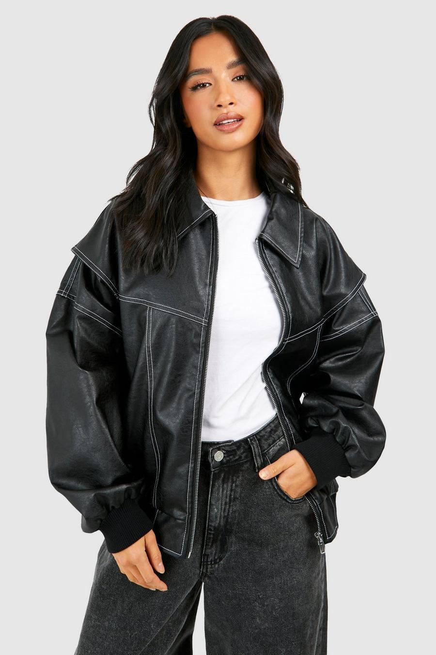 Heidi-Mode | Leren Bomberjack - Image 11