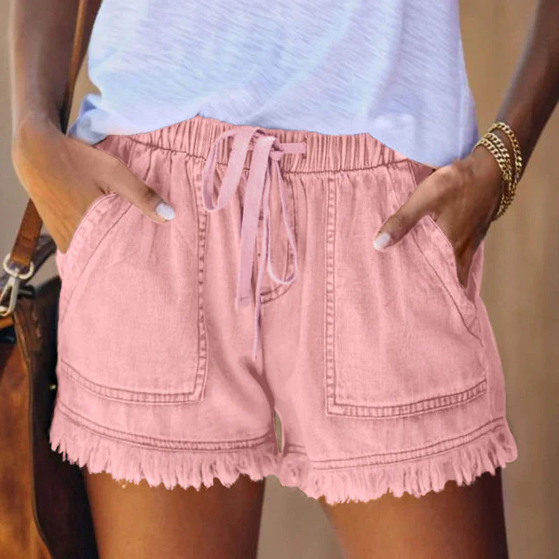 Heidi-Mode | High-Waisted Denim Shorts - Image 6