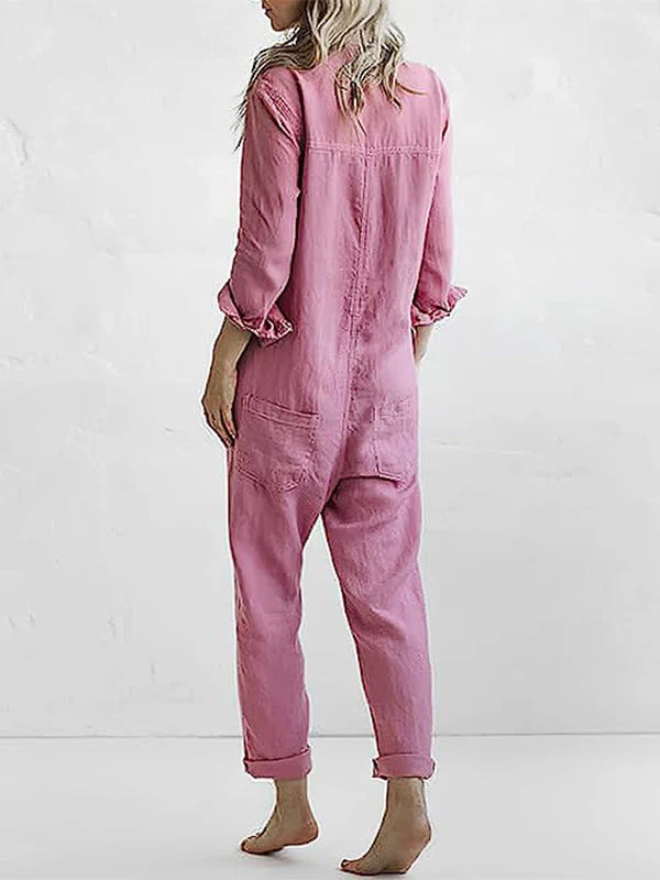 Heidi-Mode | Loose Fit Button Up Langärmeliger Heidi-Mode | Damenbekleidung - Image 5