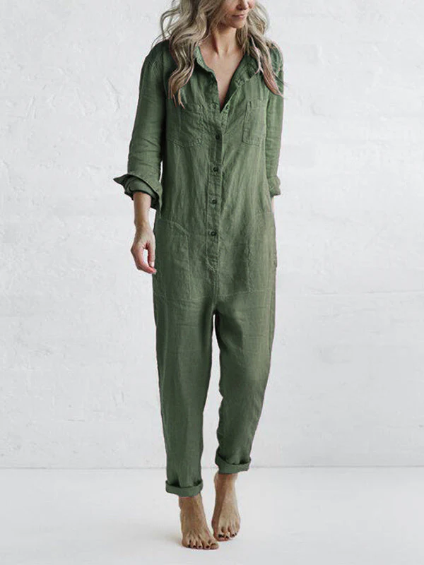 Heidi-Mode | Loose Fit Button Up Langärmeliger Heidi-Mode | Damenbekleidung - Image 6