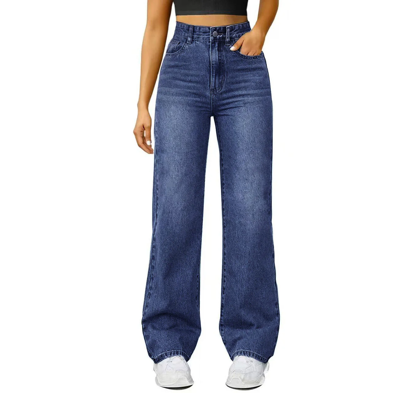 Heidi-Mode | Loose Fit Jeans mit Sternen - Image 7