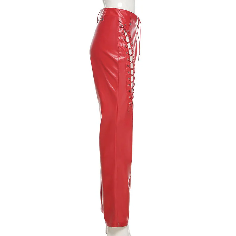 Heidi-Mode | Lost Fire Lederhose - Image 2