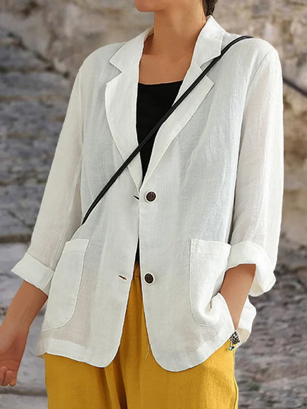 Heidi-Mode | Lässig Geschnittenes Blazer Stilvoll und Komfortabel - Image 2