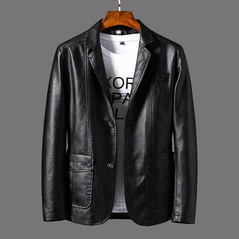 Heidi-Mode | Lässige Lederjacke für Herren - Image 2