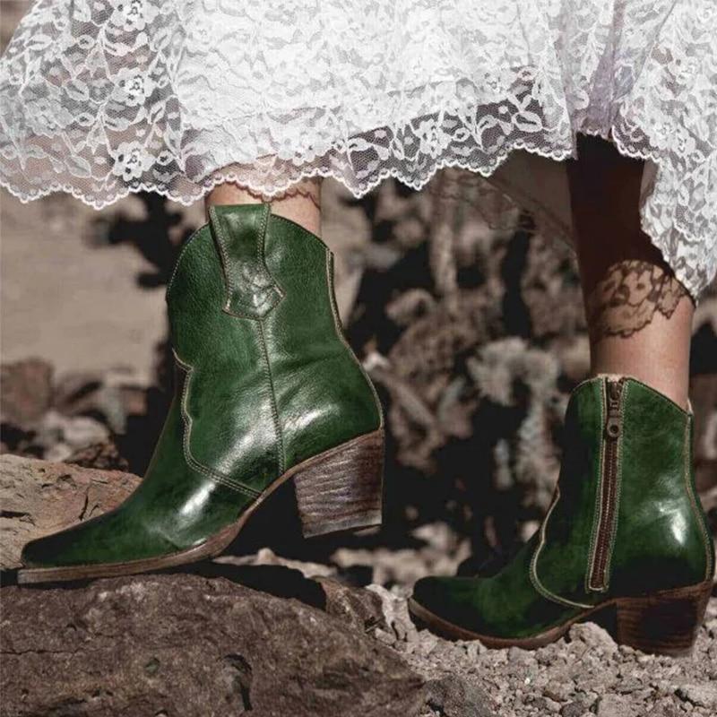 Heidi-Mode | Lässige Rutschfeste Lederschuhe - Image 3