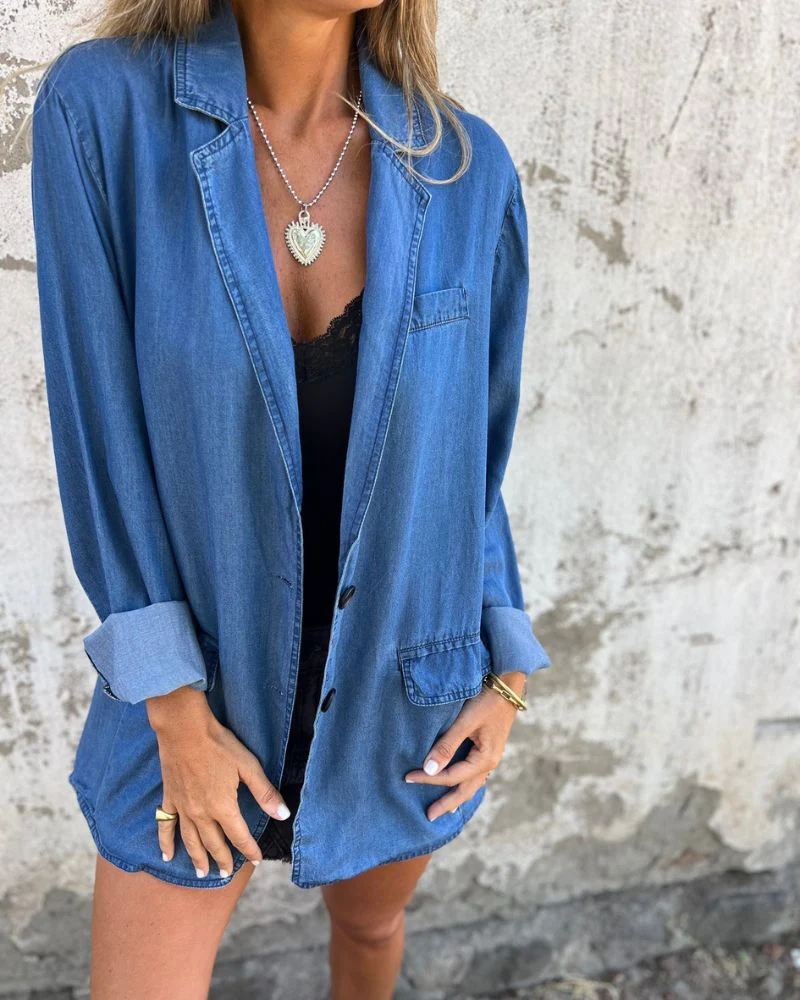 Heidi-Mode | Lässiger Denim Blazer - Image 2