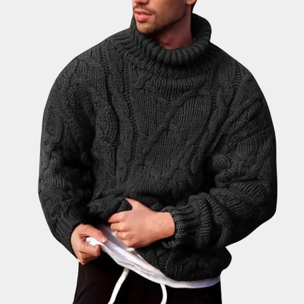 Heidi-Mode | Casual Gestrickter Winterpullover - Image 4