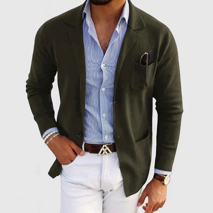 Heidi-Mode | Lässiger Herrenblazer, Stilvoll und Bequem - Image 3