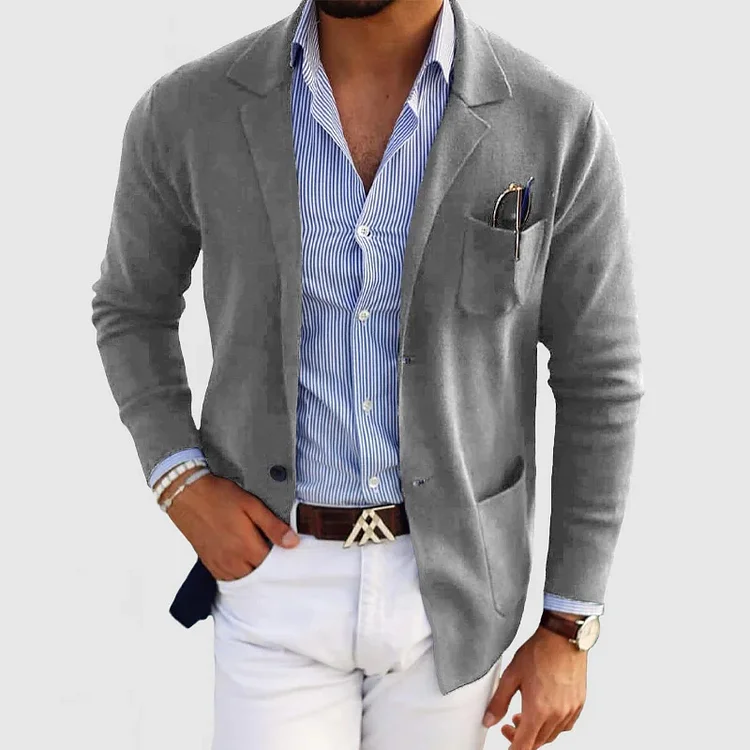 Heidi-Mode | Lässiger Herrenblazer, Stilvoll und Bequem - Image 5