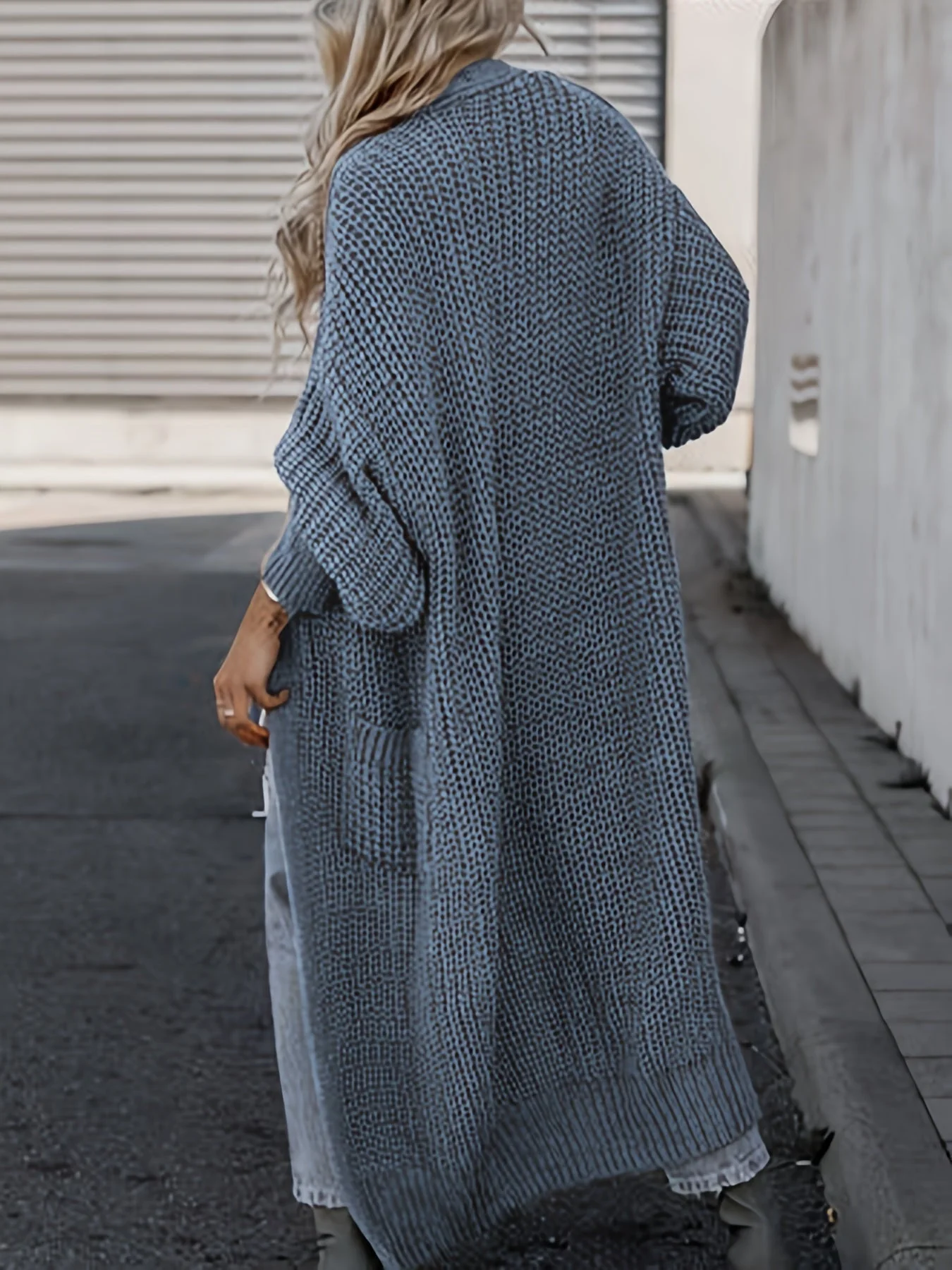 Heidi-Mode | Strickcardigan Aus Wolle mit Taschen für Damen Perfekt für Den Alltag - Image 5