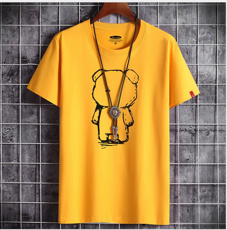 Heidi-Mode | Lustiges Anime Bären T-Shirt für Herren - Image 5