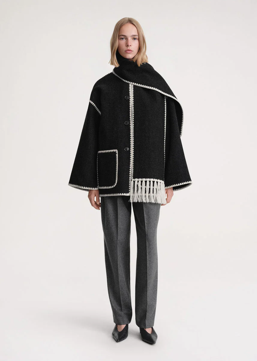 Heidi-Mode | Luxe Jacke mit Schal - Image 10