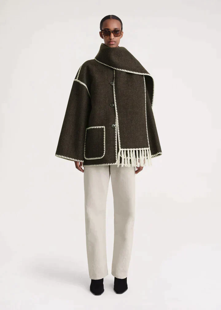 Heidi-Mode | Luxe Jacke mit Schal - Image 14