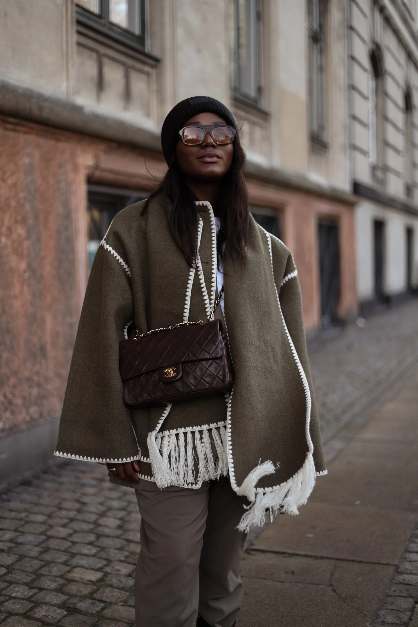 Heidi-Mode | Luxe Jacke mit Schal - Image 4