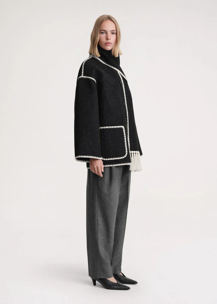 Heidi-Mode | Luxe Jacke mit Schal - Image 6