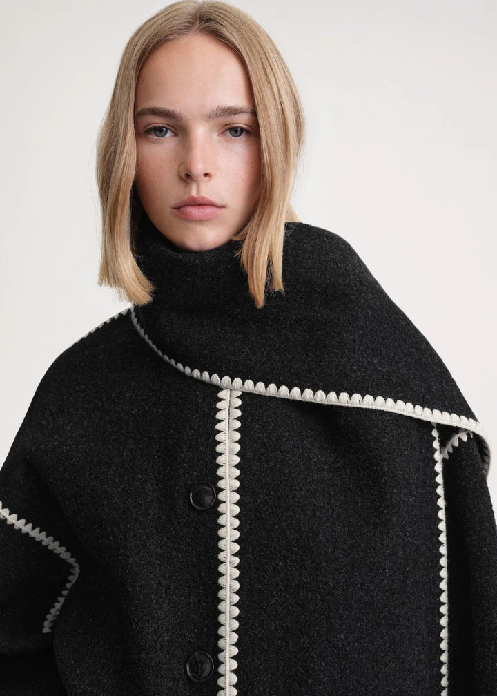 Heidi-Mode | Luxe Jacke mit Schal - Image 7