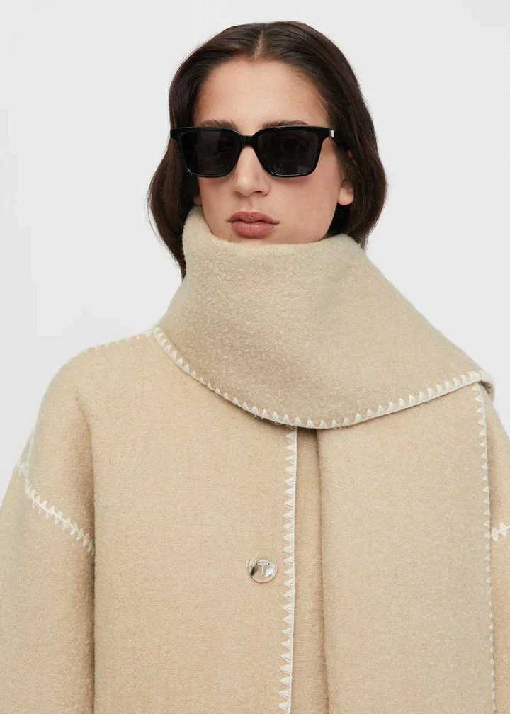 Heidi-Mode | Luxe Jacke mit Schal - Image 9
