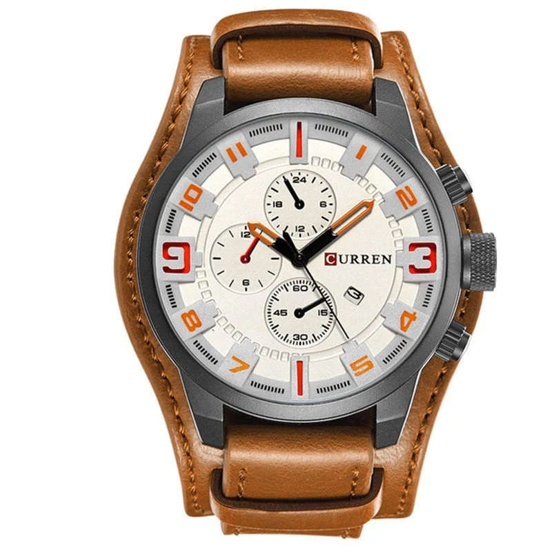 Heidi-Mode | Luxe Navigator Uhr Lederband - Image 14