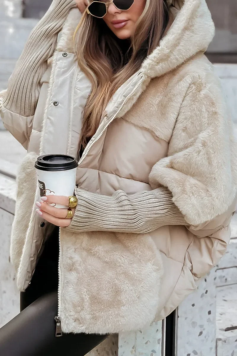 Heidi-Mode | Luxuriöse Moderne Bomberjacke mit Kapuze - Image 9